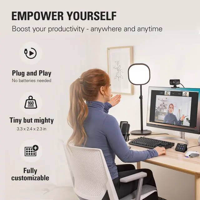 Alt view image 6 of 7 - Stream Deck Mini  Control Zoom, Teams, PowerPoint, MS Office and More, Boost Productivity with Seamless Integration for Daily Apps, Set Up Shortcuts Easily, Compatible with Mac and PC