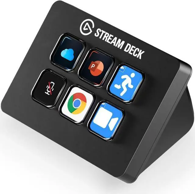 Main image of Stream Deck Mini  Control Zoom, Teams, PowerPoint, MS Office and More, Boost Productivity with Seamless Integration for Daily Apps, Set Up Shortcuts Easily, Compatible with Mac and PC