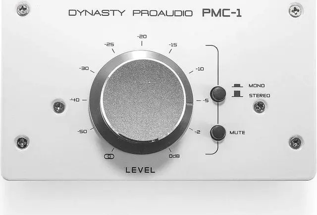 Alt view image 4 of 5 - PMC-1 Premium Passive Stereo Monitor Volume Controller With Large Volume Knob For Extremely Precise Level Adjustments