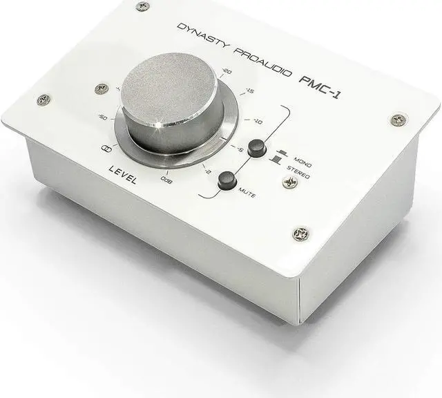 Main image of PMC-1 Premium Passive Stereo Monitor Volume Controller With Large Volume Knob For Extremely Precise Level Adjustments