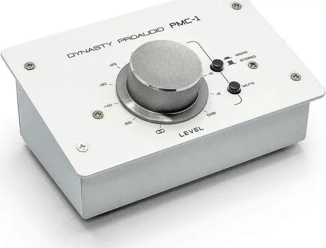 Alt view image 5 of 5 - PMC-1 Premium Passive Stereo Monitor Volume Controller With Large Volume Knob For Extremely Precise Level Adjustments
