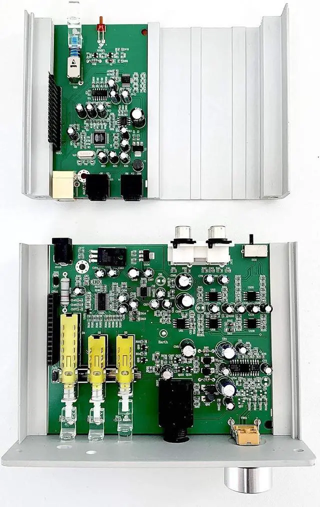 Alt view image 5 of 5 - Digital to Analog Converter/Headphone Preamp DAC with S/PDIF, Line, USB Input for PC/Laptop