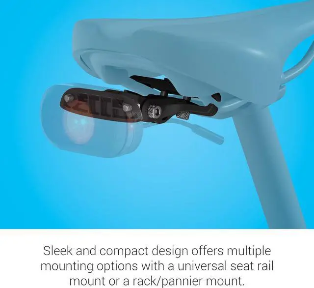 Alt view image 6 of 6 - Garmin Varia eRTL615, Rearview Radar and Tail Light, Powered by Your Compatible eBike, Visibility up to 1 Mile Away
