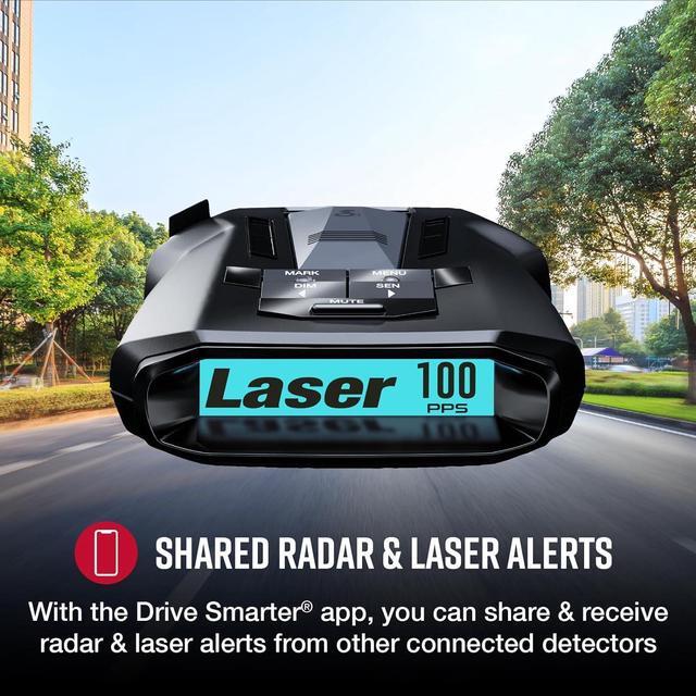 Alt view image 5 of 7 - Cobra RAD 700i Laser Radar Detector with Premium Detection, AutoLearn Intelligence, Advanced Filtering, Drive Smarter App, Laser Eye Front/Rear Detection - Black