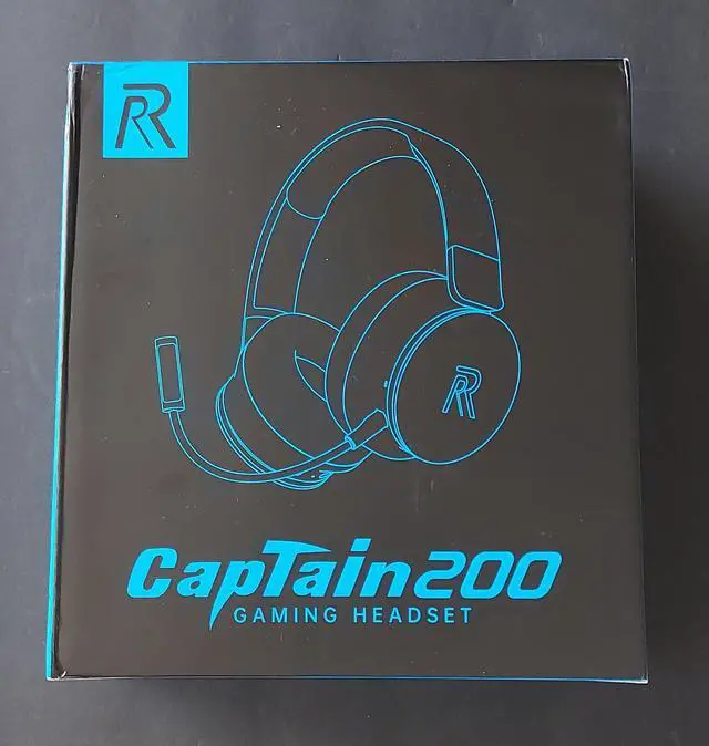 Main image of RYR Captain 200 Gaming Headset-Noise Canceling Mic & Surround Sound, 1000mAh