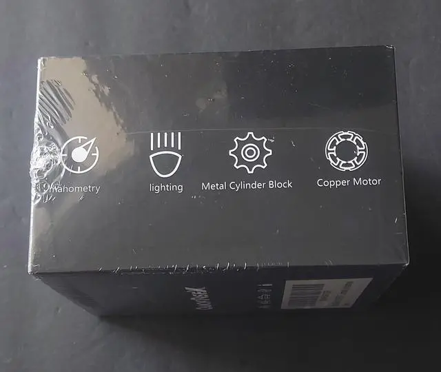 Alt view image 3 of 4 - Portable Air Compressor Pump 160 PSI, Rechargeable, Stainless Steel Body, for Car & Bike Tires