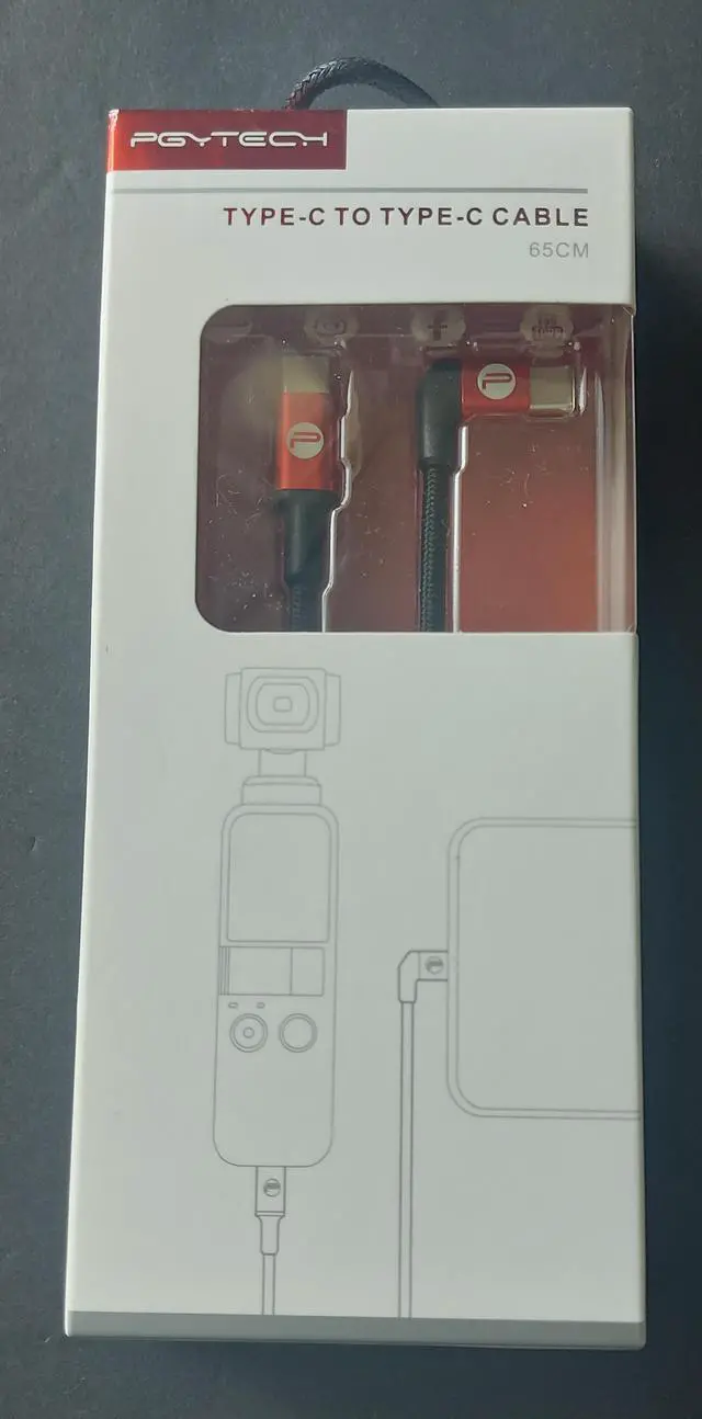 Main image of PGYTECH Type-C to Type-C Cable for DJI OSMO Pocket & OSMO Action 65cm