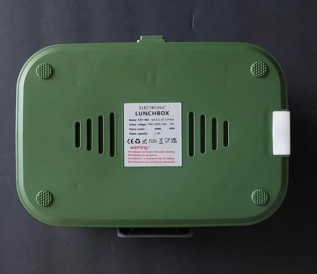 Alt view image 6 of 7 - 100W Electric Lunch Box Food Heater 1.8L Portable Food Warmer for Car Truck Home