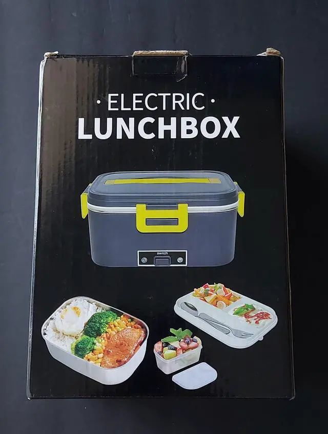 Main image of 100W Electric Lunch Box Food Heater 1.8L Portable Food Warmer for Car Truck Home