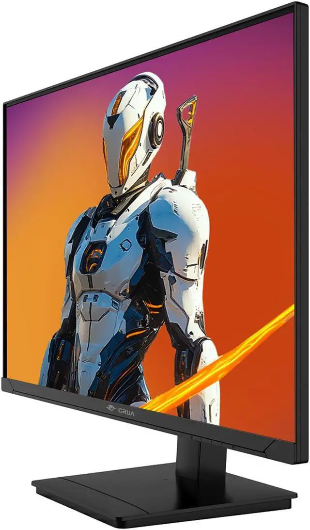 Alt view image 4 of 6 - CRUA 27Inch Gaming Monitor 360HZ, QHD 1440P 100% sRGB IPS Computer Monitor with Built in Speaker, Height/Pivot/Swivel/Tilt Adjustable Vertical Monitor, Support FreeSync, DP&HDMI, Wall Mount-Black