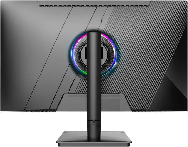 Alt view image 5 of 6 - CRUA 27Inch Gaming Monitor 360HZ, QHD 1440P 100% sRGB IPS Computer Monitor with Built in Speaker, Height/Pivot/Swivel/Tilt Adjustable Vertical Monitor, Support FreeSync, DP&HDMI, Wall Mount-Black