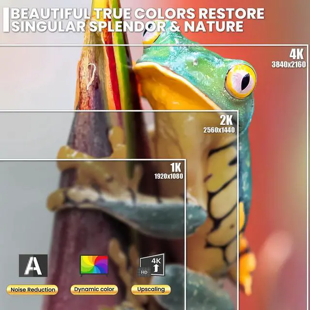 Alt view image 7 of 14 - CRUA 27 White 4K UHD Monitor  IPS Panel, 3840×2160 Resolution, 60Hz Refresh, 120% sRGB Wide Color, FreeSync, USB Type-C, HDMI & DP, Eye-Care Tech, VESA Mountable for Work, Streaming & Home Office