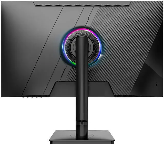 Alt view image 3 of 14 - CRUA 27 4K UHD IPS Gaming & Design Monitor  Dual Mode 4K 144Hz or FHD 300Hz, 120% sRGB Wide Color, FreeSync, Vertical/Rotating Stand, HDMI 2.1 & DP 1.4, Built-in Speakers, VESA Mount  Black
