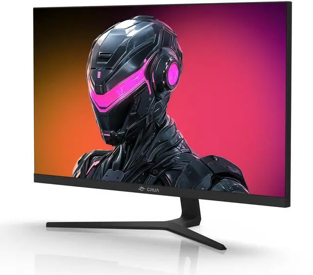 Alt view image 2 of 7 - CRUA 27" Gaming Monitor, 360Hz IPS Computer Monitor, FHD 1920×1080, 120% sRGB, AMD FreeSync Compatible, 2×HDMI 2.0, 2×DisplayPort 1.4, VESA Mount, Black