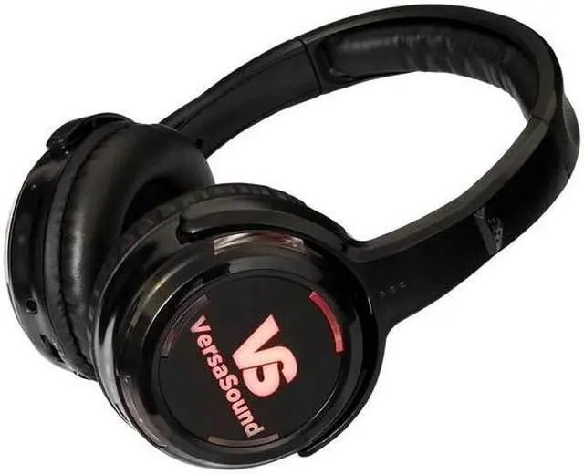 Alt view image 5 of 6 - VersaSound Partylit Wireless Silent DJ Disco Headphone