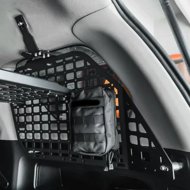 Alt view image 6 of 7 - BAKOD MOLLE Storage Window Panel Shelf for 2010-2023 Toyota 4Runner Black  MSW100