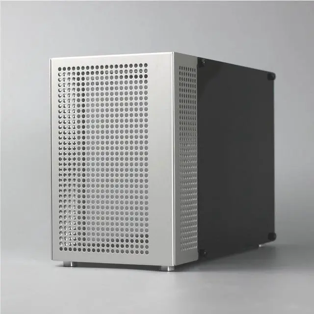 ZZEW C4P mATX/ITX/DTX Case Aluminum Gaming PC Case with