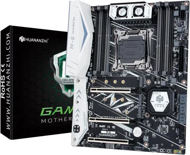 Alt view image 3 of 7 - HUANANZHI X99 TF Q LGA 2011-3 X99 Motherboard ATX E5 LGA2011-3 All Series both DDR3 DDR4 RECC NON-ECC memory