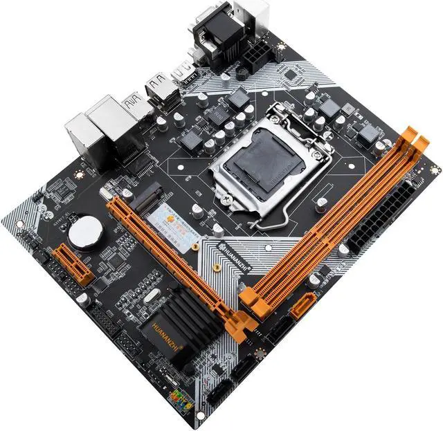 Alt view image 4 of 7 - HUANANZHI B75 M.2 Motherboard M-ATX For LGA 1155 i3 i5 i7 E3 DDR3 1333/1600MHz 16GB SATA3.0 USB3.0 M.2 VGA HDMI-Compatible