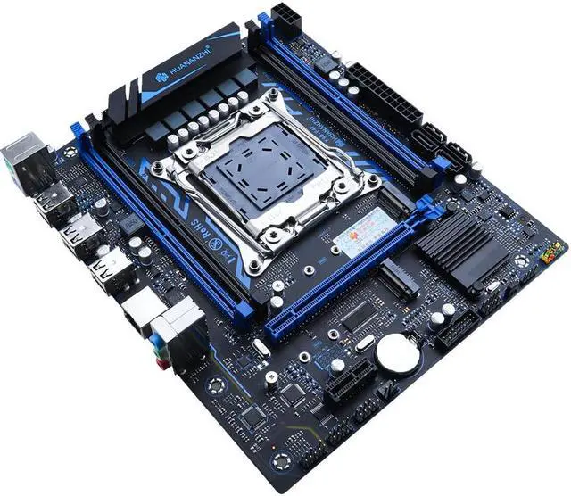 Alt view image 4 of 5 - HUANANZHI X99 P4F LGA 2011-3 X99 Motherboard support E5 V3 V4 All Series DDR4 RECC NON-ECC Memory NVME