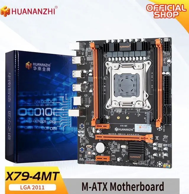 Main image of HUANANZHI X79 4MT LGA 2011 X79 Motherboard support E5 2620 2640 2650 2680 2690 V1 V2 REG ECC DDR3 Memory nvme