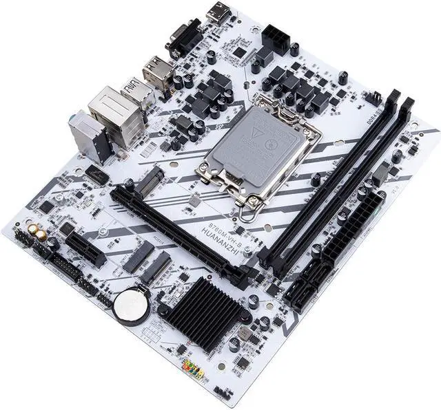 Alt view image 3 of 5 - HUANANZHI B760M VH B M-ATX DDR4 Motherboard Support 12 13 Gen(LGA 1700 CPU 12100F/12400F/12490F/12600F/12700F/13600F)