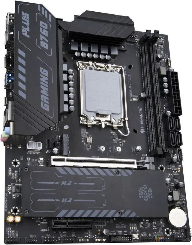 Alt view image 3 of 4 - HUANANZHI B760M D5 DDR4 Motherboard Support 12 13 14 Gen( Intel B760 LGA 1700 CPU 12100F 12400F 12490F 12600F 12700F 13600F)