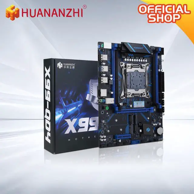 Alt view image 2 of 6 - HUANANZHI X99 QD4 LGA 2011-3 X99 Motherboard support E5 2620 2640 2650 2666 2670 2680 2690 2696 2699 V3 V4 All Series