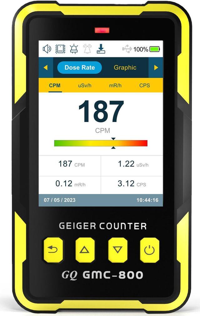 GQ GMC-320S Digital Nuclear Radiation Detector Monitor Meter Geiger Counter  Radiation Dosimeter