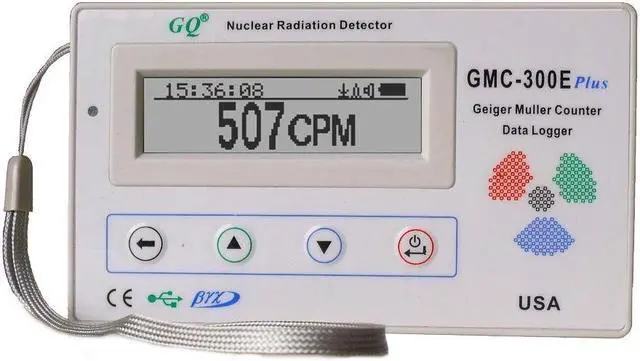 Main image of GQ GMC-300E Plus Nuclear Radiation Detector Geiger Counter