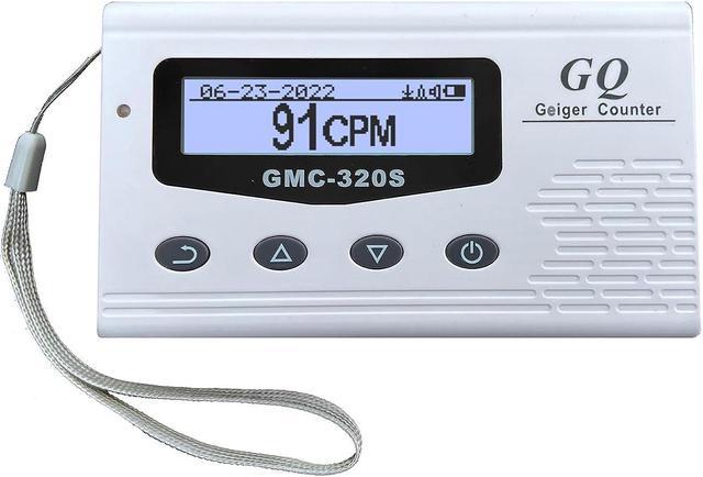GQ GMC-320S Digital Nuclear Radiation Detector Monitor Meter Geiger Counter  Radiation Dosimeter 