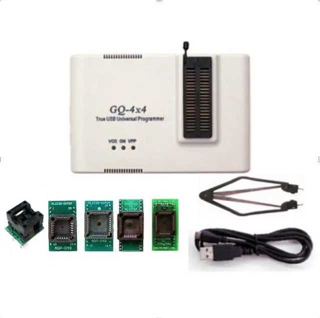 Main image of PRG-056 GQ Brand True USB GQ-4X V4 (GQ-4X4) W25Q256 Universal Chip Device Programmer EPROM Flash PIC BIOS AVR Full Pack