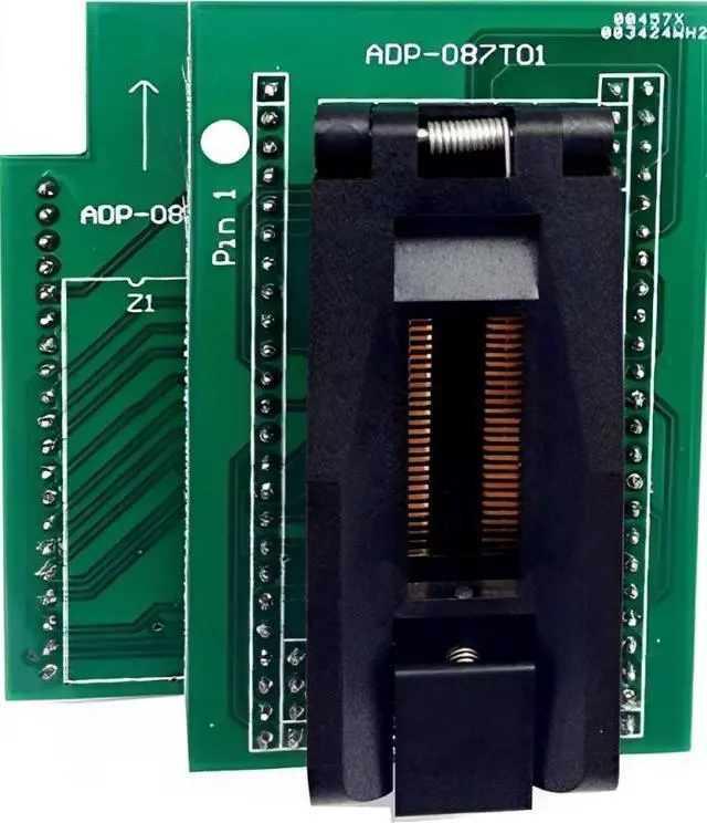 Alt view image 2 of 2 - PRG-1110 GQ-4X V4 (GQ-4X4) Programmer + ADP-087 PSOP56 Adapter