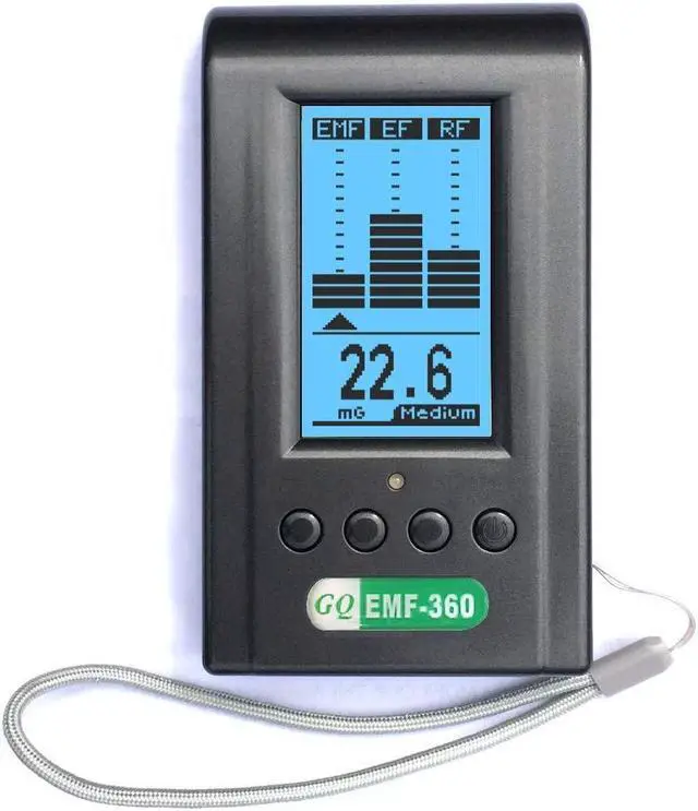 Alt view image 2 of 5 - GQ EMF-360 Ghost Meter Ghost Detector Ghost Hunting 3-in-1 Multi-Field EMF Meter RF Detector Sensor