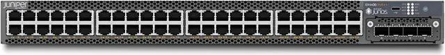 Alt view image 2 of 4 - Juniper Networks EX4400-48MP Ethernet Switch - 48-Port Multi-Gigabit PoE with 4x40G/4x100G Uplinks, Layer 3, Advanced Security, High-Performance for Enterprise Networking