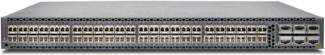 Alt view image 4 of 7 - Juniper Networks QFX5120-48Y-AFI Switch - 48-Port 25GbE SFP28 and 4x100GbE QSFP28, Advanced Layer 3 Features, High-Speed, Low Latency Networking for Data Centers and Enterprise