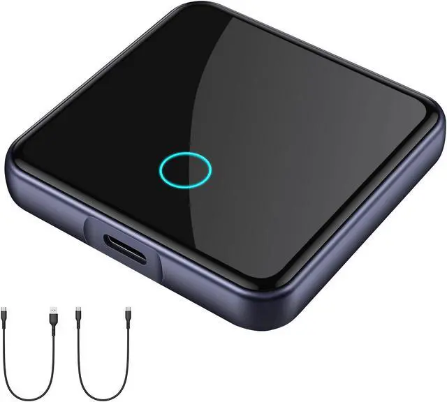 Main image of Apple Carplay Wireless Adapter, CarPlay Wireless Adapter for iPhone for Android, Apple CarPlay Adapter, Apple carplay Wireless Adapter for iOS 10+ and Andriod 11+, with Two USB C Cable 15cm