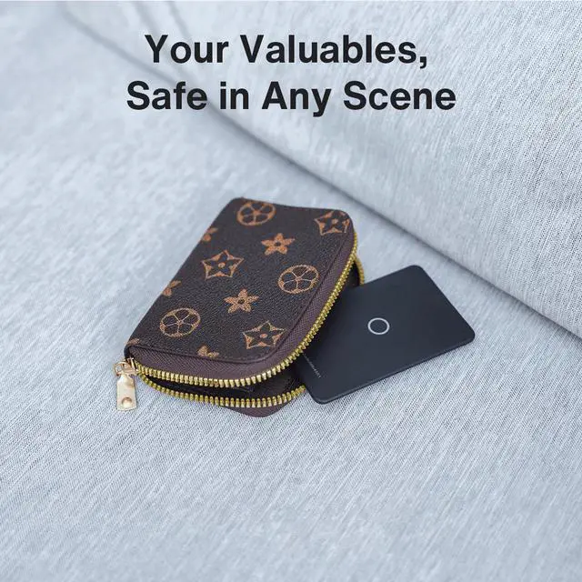 Alt view image 3 of 7 - iVANKY Wallet Tracker Card, Rechargeable Thin Wallet Finder, Works with Apple Find My (iOS Only), Item Finder for Luggage Tags, Passports, Phone, Water Resistant (Android Not Supported)