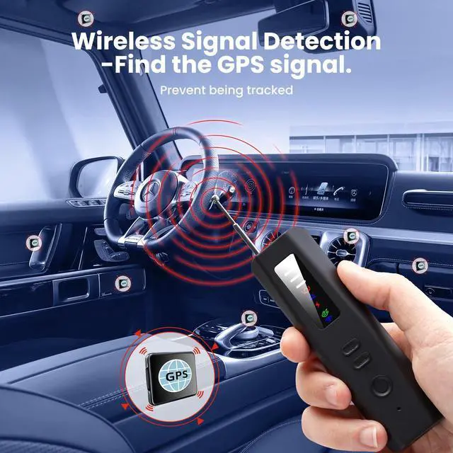 Alt view image 5 of 7 - 5 in 1 Mode Hidden Camera Detectors, Hidden Bug and Camera Finder Device