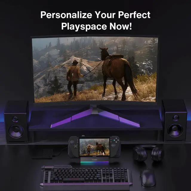 Alt view image 4 of 7 - 4K@120Hz 14-in-1 Docking Station for Steam Deck OLED/ROG Ally X/Lenovo Legion Go