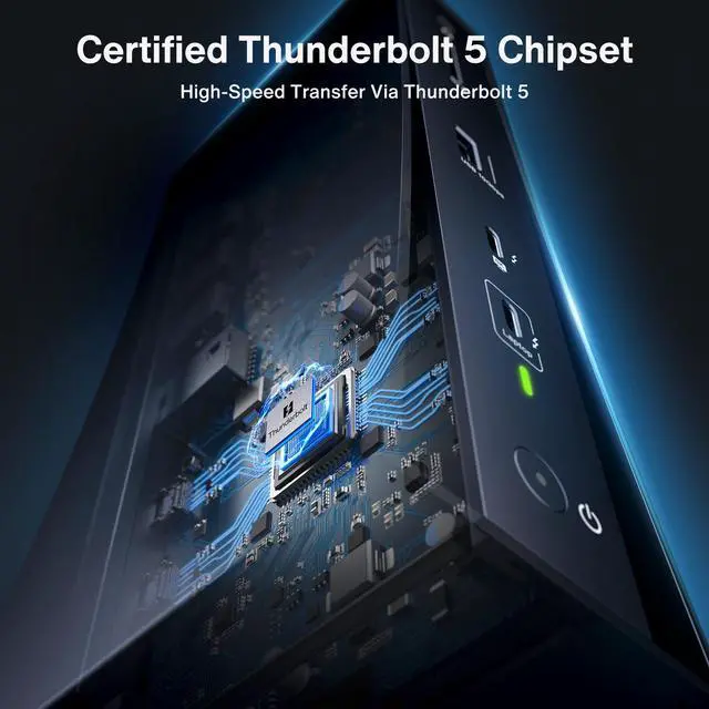 Alt view image 5 of 7 - iVANKY FusionDock Dual 6K Thunderbolt 5 Docking Station for MacBook