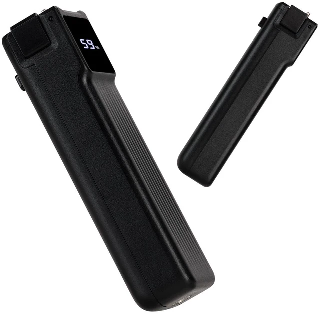 Alt view image 2 of 7 - iVANKY Battery Handle for DJI Osmo Pocket 3/4 & Xtra Muse, 5000mAh, LED Display, 22.5W Fast Charge, 1/4 in Thread