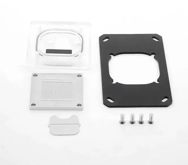 Alt view image 5 of 7 - dracaena.io Water Cooling Block for Computer AM2 / AM2+ / AM3 / AM3+ / AM4 / FM2+ CPU, Copper Base with Micro Channel