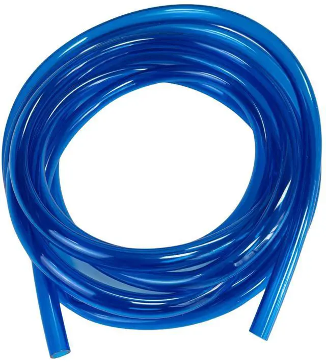 Alt view image 2 of 7 - dracaena.io 4 meter/ 157.5 inch soft tube with PVC material, ID 3/8'' and OD 1/2'' - PVC pipe soft tube for Computer water cooling systems, Blue