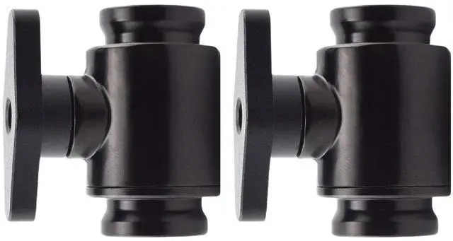 Main image of Dracaena.io G1/4'' Internal Thread Water Cooling Valve, Brass Body Valve with Aluminium Handle, Pumping Fittings for PC, Shut Off Valve with Full Water Flow, (Black, 2)