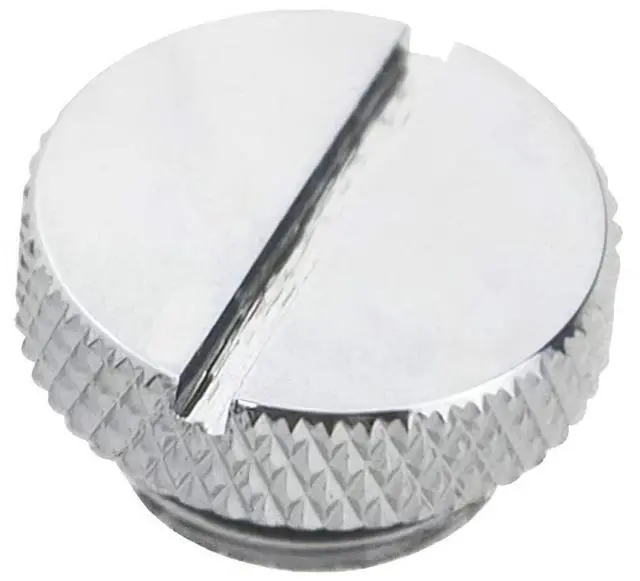 Alt view image 7 of 7 - dracaena.io 2 pack G1/4" thread, Thin water Stop Plug Fitting with Coin Slot for Computer water cooling System, durable brass/copper material, Silver