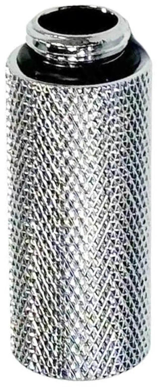 Alt view image 3 of 5 - dracaena.io 6 Pack G1/4" 40mm Height Male to Female Extender Fittings, Brass Compression Fittings with O Rings for PC Liquid Cooling Loop, Water Cooling Tube Connectors, Silver