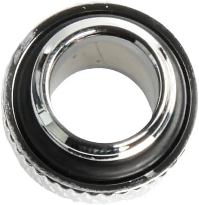 Alt view image 3 of 7 - dracaena.io 2 Pack G1/4" Thread, Male to Male Mini Extender Fitting with Tighten O-Ring, Copper Compression Fitting for PC, Premium Pipe Extension Fitting Adapter, Silver