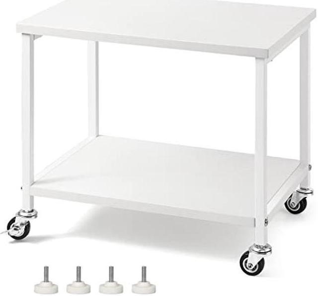 Under desk deals printer stand ikea