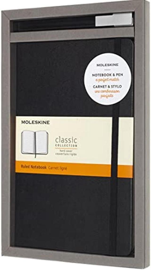 Moleskine Classic Large Hard Cover Notebook (5 x 8.25)